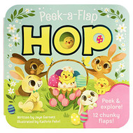 Peek-a-Flap Hop - Children's Lift-a-Flap Board Book Gift for