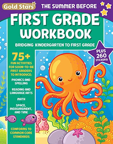 Summer Before First Grade Workbook School Bridging