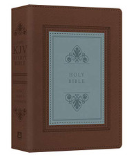 KJV Study Bible - Large Print - Indexed Teal Inlay