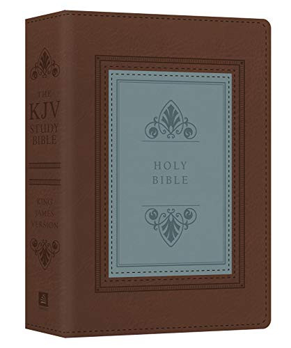 KJV Study Bible - Large Print - Indexed Teal Inlay