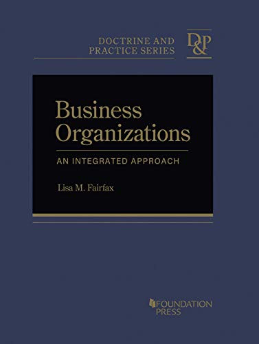 Business Organizations: An Integrated Approach