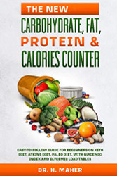 NEW Carbohydrate Fat Protein & Calories Counter