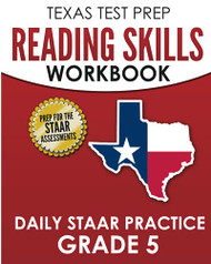 Texas Test Prep Reading Skills Workbook Daily Staar Practice Grade 5