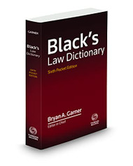 Black's Law Dictionary Pocket Edition 6th
