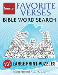 Funster Favorite Verses Bible Word Search - 101 Large-Print Puzzles