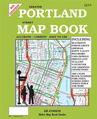 Portland Greater Street Map Book Oregon