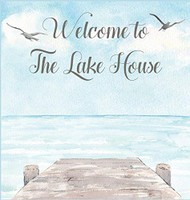 Lake house guest book