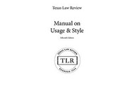 Manual on Usage & Style