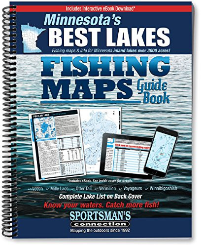 Minnesota's Best Lakes Fishing Maps Guide Book