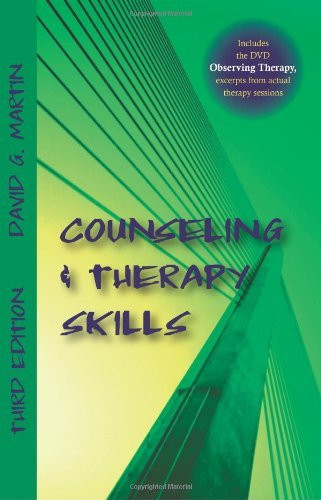 Counseling And Therapy Skills