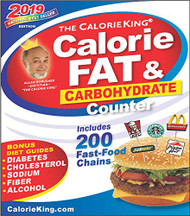 CalorieKing 2019 Calorie Fat & Carbohydrate Counter