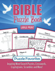 Bible Puzzle Book Large Print