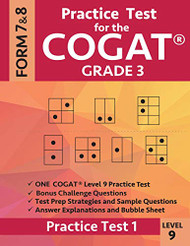 Practice Test for the CogAT Grade 3 Level 9 Form 7 and 8