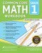 1st grade Math workbook: CommonCore Math Workbook
