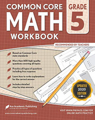 5th grade Math Workbook: CommonCore Math Workbook
