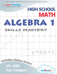 High School Algebra 1 - Math Skills Mastery Lumos tedBook