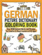 German Picture Dictionary Coloring Book