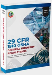 OSHA 1910 General Industry January 2022 Book