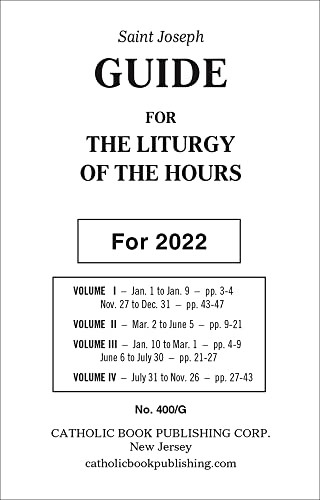 Liturgy of the Hours Guide for 2022