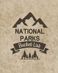 U. S. National Parks Bucket List Book