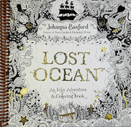 Lost Ocean: An Inky Adventure and Coloring Book for Adults