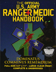 Official US Army Ranger Medic Handbook - Full Size Edition