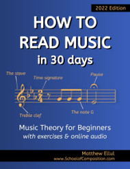 How to Read Music in 30 Days: Music Theory for Beginners - with