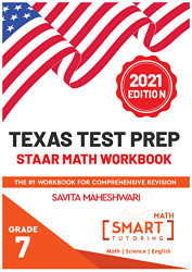 Texas Test Prep STAAR Math Workbook-Grade 7