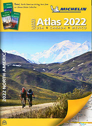 Michelin North America Large Format Road Atlas 2022: Usa - Canada - Mexico