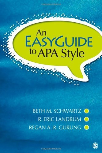 Easyguide To Apa Style