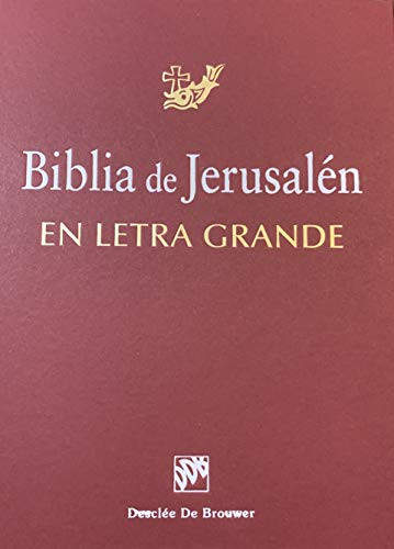 Biblia de jerusalen en letra grande