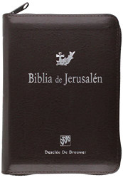 Biblia de Jerusalen de bolsillo con cremallera: Modelo 3