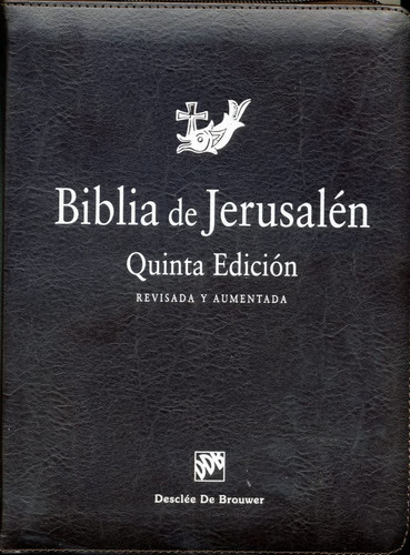 Biblia de Jerusalen: 5ª edicion Manual totalmente revisada -