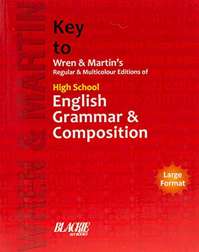 Key To Wren & Martin's Regular & Multicolour Edition Of High