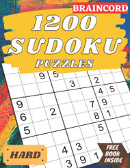 1200 Sudoku Puzzles Book for Adults