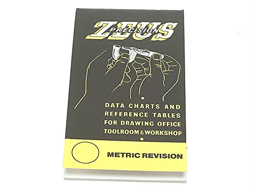 Zeus precision data charts and reference tables for drawing office