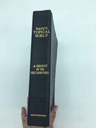 Nave's Topical Bible Thumb Indexed Black