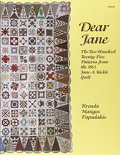 EZ Quilting Dear Jane Book