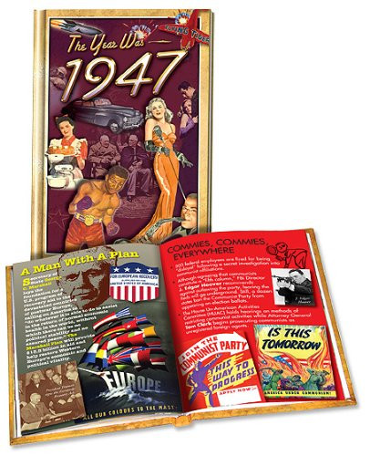 Year Was 1947 Mini Book: Perfect Birthday or Wedding Anniversary Present