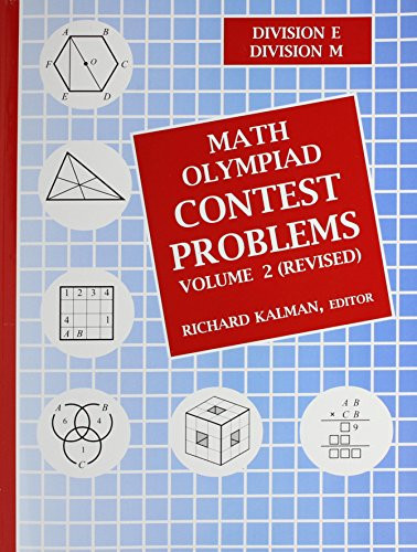 Math Olympiad Contest Problems Volume 2 (REVISED)