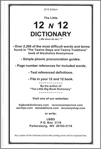 Little 12 N 12 Dictionary (Large Print)