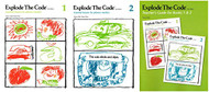 Explode the Code Book 1 Book 2 and Teacher's Guide for Book 1&2