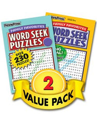 Family Favorites Word Seek Volumes - 2 Pack