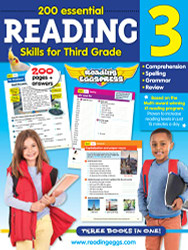 Reading for 3rd Grade Workbook - 200 Essential Reading Skills