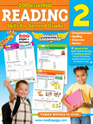 Reading for 2nd Grade Workbook - 200 Essential Reading Skills