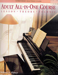 Alfred's Basic Adult All-In-One Piano Course : Lesson Theory Technic