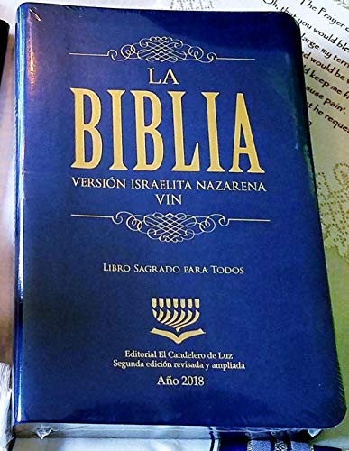 La Biblia Version Israelita Nazarena 2018-2019