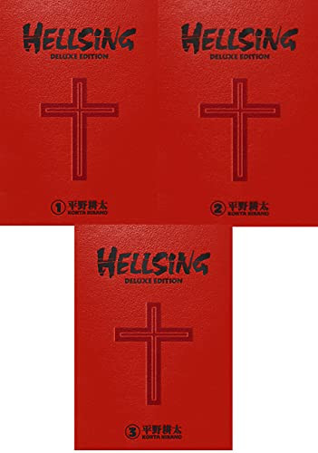 Hellsing Deluxe Set Vol 1-3 by Kohta Hirano