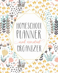 Mega Homeschool Planner and Organizer Soft Flora