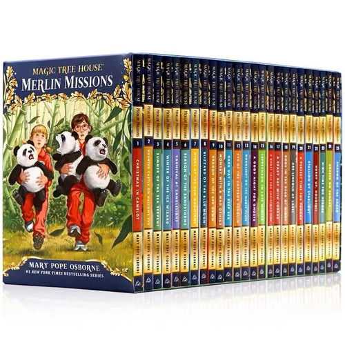Magic Tree House Complete collection Merlin Missions 1-27
